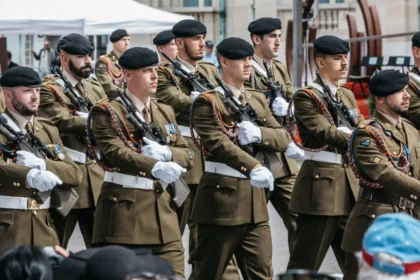 Luxembourg military parade