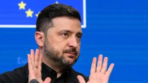 Zelensky gives stark warning as EU leaders hold crunch talks on Russia's frozen assets