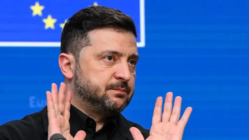 Zelensky gives stark warning as EU leaders hold crunch talks on Russia's frozen assets